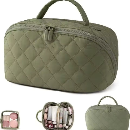 Large Capacity Puffer Makeup Bag