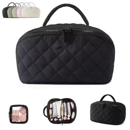 Large Capacity Puffer Makeup Bag